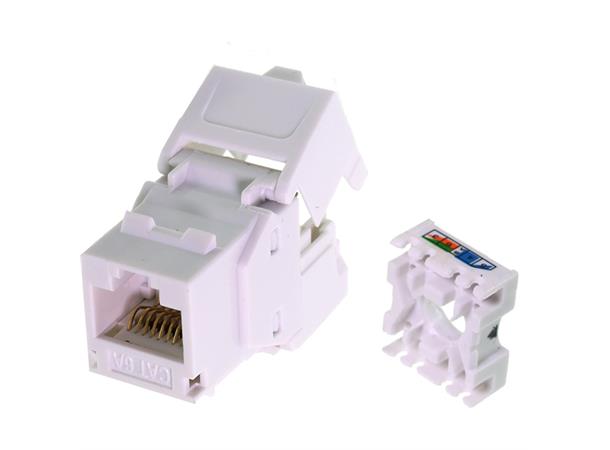 ECS Keystone jack UTP C6A 